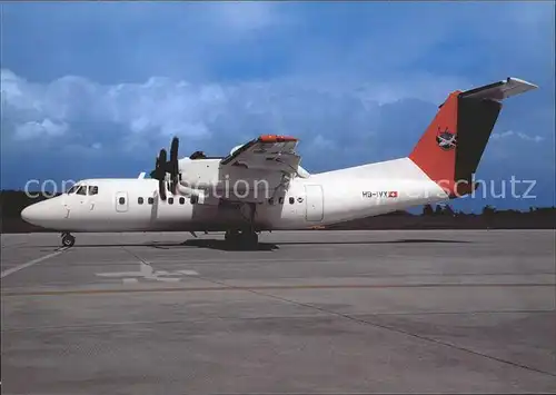 Flugzeuge Zivil Ben Aviation DHC 7 102 HB IVX c n 091 Kat. Flug