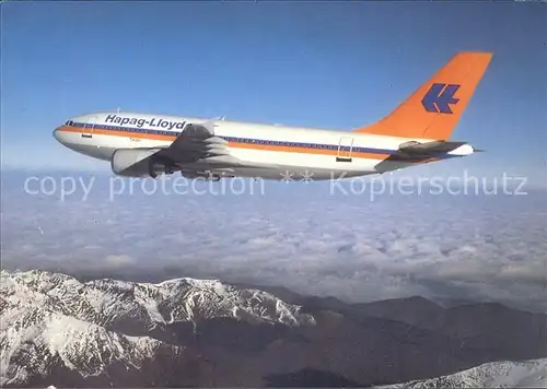 Flugzeuge Zivil Hapag Lloyd Airbus A310 300 Kat. Flug