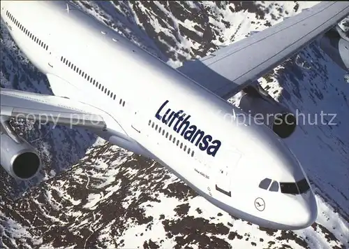 Lufthansa Airbus A340 200 Kat. Flug