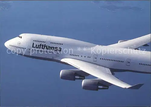 Lufthansa Boeing 747 400 Kat. Flug