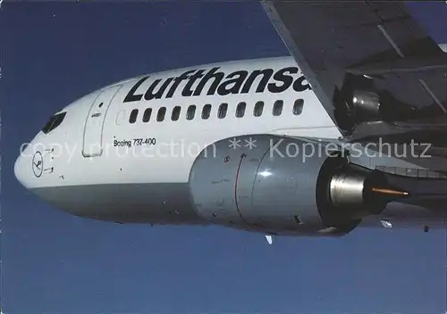 Lufthansa Boeing 737 400 Kat. Flug