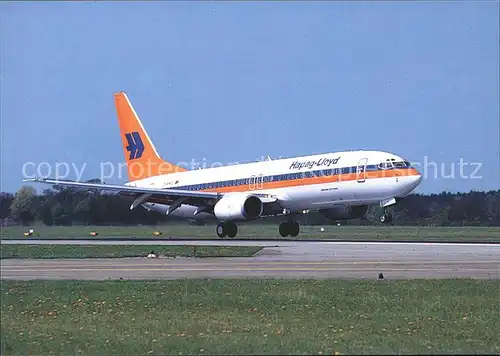 Flugzeuge Zivil Hapag Lloyd Boeing 737 800 Kat. Flug