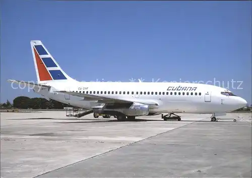 Flugzeuge Zivil Cubana Boeing B 737 200 CU DRF  Kat. Flug