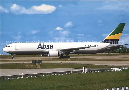 Flugzeuge Zivil Absa Cargo Brazil Boeing 767 316 ER 29881 PR ABB  Kat. Flug