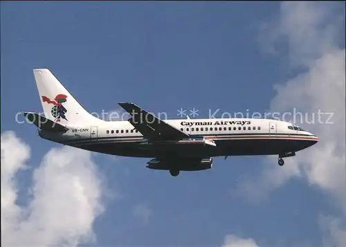 Flugzeuge Zivil Cayman Airways Boeing 737 2Q8 VR CNN c n 21518 522 Kat. Flug