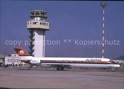 Flugzeuge Zivil Alisarda DC 9 51  Kat. Flug