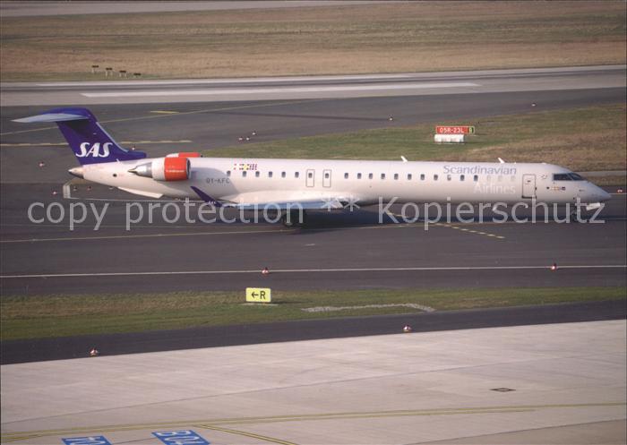 Flugzeuge Zivil SAS Canadair RJ 900 OY KFC c n 15218 Kat ...