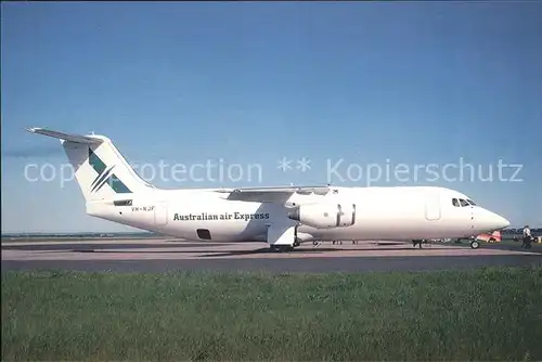 Flugzeuge Zivil Australian Air Express BAe 146 300 QT VH NJF cn E3198 Kat. Flug