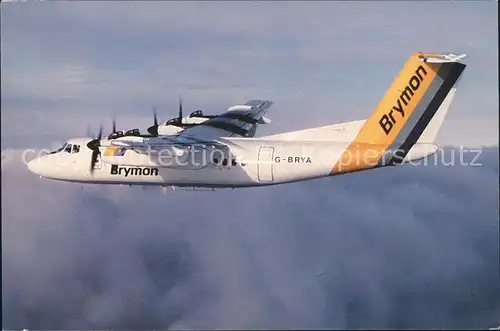 Flugzeuge Zivil G BRYA DHC.7 110 c n 62 Brymon Airways  Kat. Flug