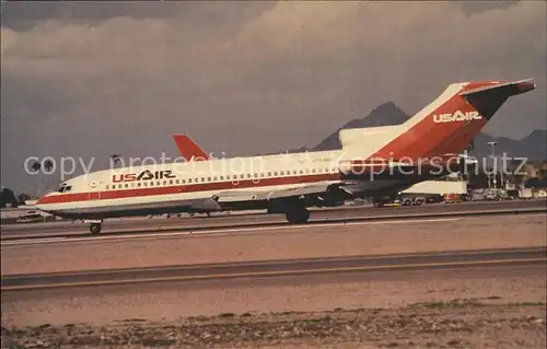 Flugzeuge Zivil USAir B 727 100 Kat. Flug