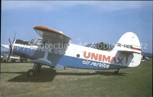 Flugzeuge Zivil Unimax Air Service AN 2 OK VHD c n 1G238 25 Kat. Flug