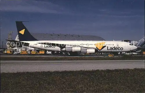 Flugzeuge Zivil Boeing 707 321B c n 20034 N732Q Ladeco  Kat. Flug