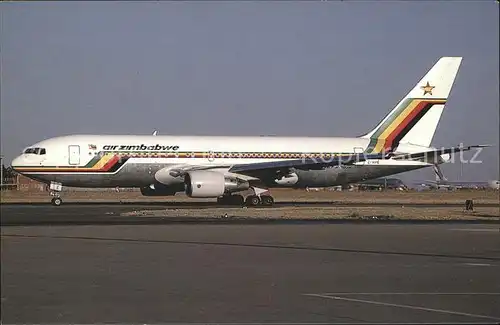 Flugzeuge Zivil Boeing 767 2NO ER c n 24713 Z WPE Air Zimbabwe  Kat. Flug