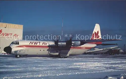 Flugzeuge Zivil NWT Air Lockheed L 100 30 Hercules C GHPW MSN 42C 4799 Kat. Flug