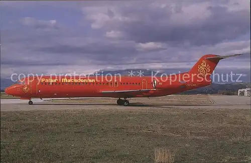 Flugzeuge Zivil Fokker 100 c n 11309 PH LMZ Palair Macedonian Kat. Flug