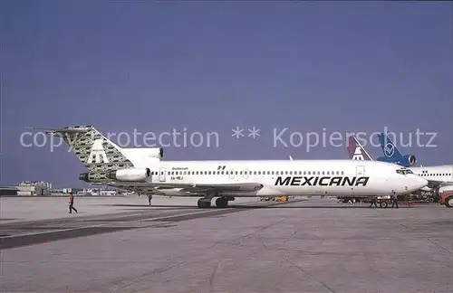 Flugzeuge Zivil Boeing 727 264 Advanced c n 22411 XA MEJ Mexicana  Kat. Flug