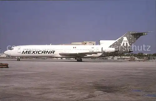 Flugzeuge Zivil Boeing 727 264 Advanced c n 22158 XA MEF Mexicana Kat. Flug