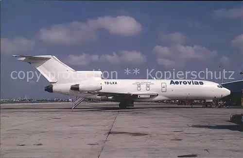 Flugzeuge Zivil Boeing 727 100F c n 19393 TG LKA Aerovias Carga Kat. Flug