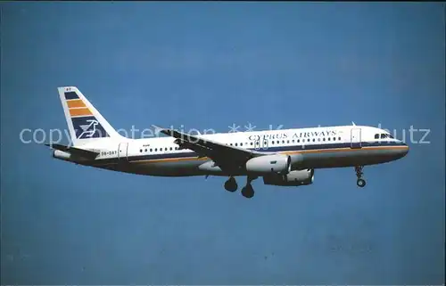 Flugzeuge Zivil Cyprus Airways Airbus A320 200  Kat. Flug