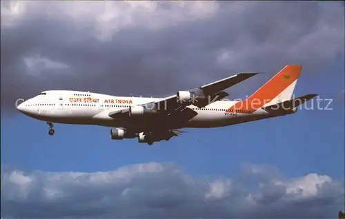 Flugzeuge Zivil Air India Boeing 747 200 Kat. Flug