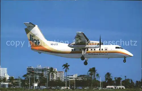 Flugzeuge Zivil Liat Caribbean Airline V2 LCZ De Havilland DHC 8 Kat. Flug