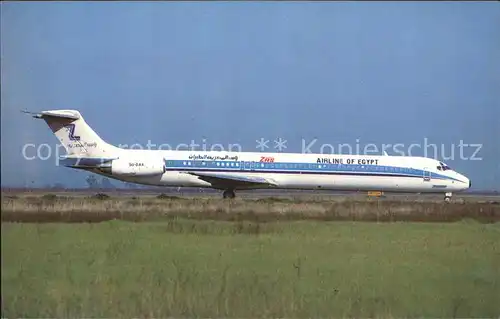 Flugzeuge Zivil Airline of Egypt MD 83 Kat. Flug