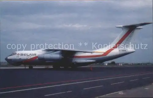 Flugzeuge Zivil Belair IL 76TD EW 76836 c n   Kat. Flug