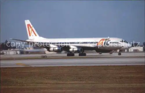 Flugzeuge Zivil ATC Colombia DC 8 51F HK 3816X c n 45685 204 Kat. Flug