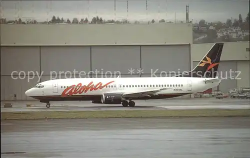 Flugzeuge Zivil Aloha Airlines Kekaulike Boeing B 737 497 N401AL MSN 25663 Kat. Flug