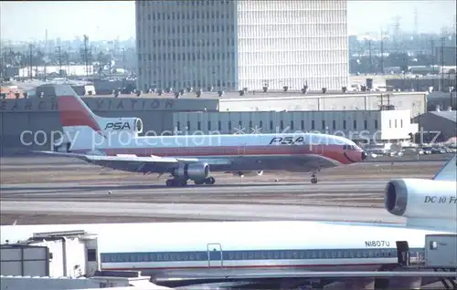 Flugzeuge Zivil Pacific Southwest Airlines Lockheed L 1011 Kat. Flug