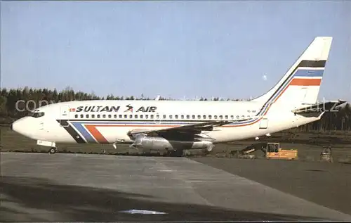 Flugzeuge Zivil Sultan Air Boeing 737 205 TC JUP Kat. Flug