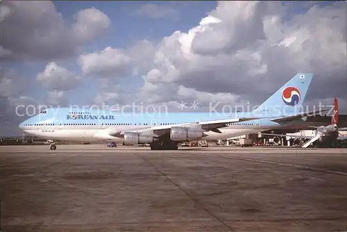 Flugzeuge Zivil HL7458 Boeing 747 2B5B C n 22485 Korean Air  Kat. Flug