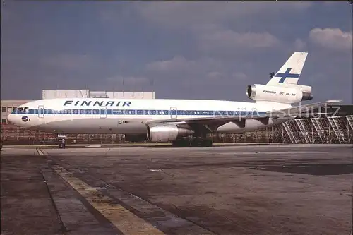 Flugzeuge Zivil OH LHD Douglas DC 10 30 C n 47865 Finnair  Kat. Flug