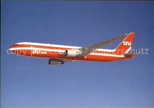 Flugzeuge Zivil LTU Sued Boeing 767 300ER  Kat. Flug