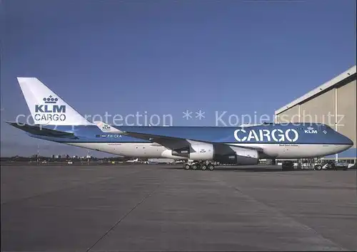 Flugzeuge Zivil KLM Cargo Boeing B747 400F PH CKA  Kat. Flug
