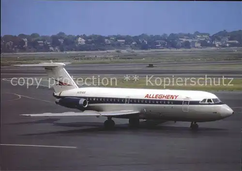 Flugzeuge Zivil Allegheny Airlines BAC 1 11 N1548 Kat. Flug