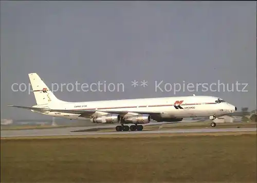 Flugzeuge Zivil MK Aircargo DC 8F 55 9G MKA c n 45804 254 Kat. Flug