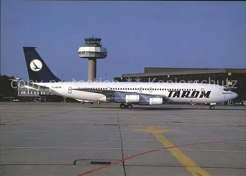 Flugzeuge Zivil Boeing 707 Tarom Flughafen Hannover Langenhagen Kat. Flug