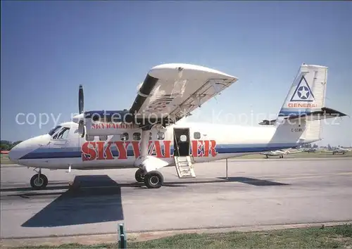 Flugzeuge Zivil Skywalker De Havilland DHC 6 Twin Otter 100 C GSWK c n 87 Kat. Flug