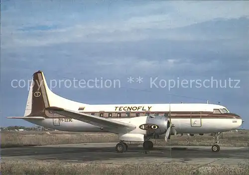 Flugzeuge Zivil Tecnofly Convair 440 YV 223C c n 144 Kat. Flug