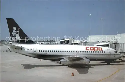 Flugzeuge Zivil Boeing 737 204 COPA Panama G BADR c n 20633 318 Kat. Flug