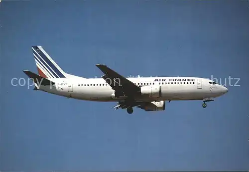 Flugzeuge Zivil Air France Boeing 737 300 F GFUD Kat. Flug