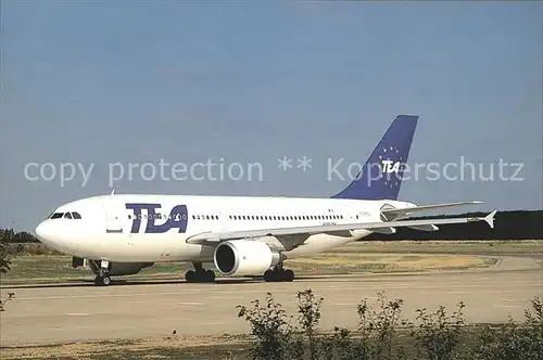 Flugzeuge Zivil TEA France Airbus A 310 300 F GKTD  Kat. Flug