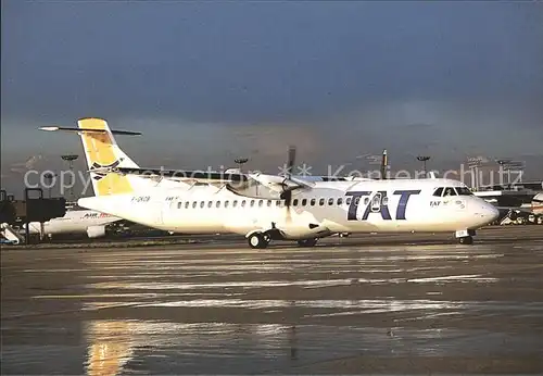 Flugzeuge Zivil TAT ATR 72 F GKOB Kat. Flug