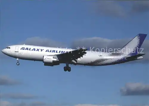 Flugzeuge Zivil Galaxy Airlines A300 622R F WWAL c n 872 Kat. Flug