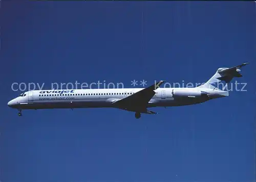 Flugzeuge Zivil McDonnell Douglas MD 83 Aviajet SE RDL C n 53014 Kat. Flug