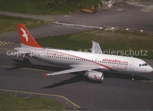 Flugzeuge Zivil Airbus A320 Air Arabia Maroc CN NMA  Kat. Flug