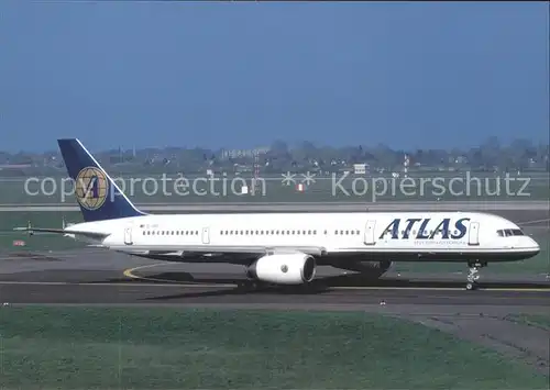 Flugzeuge Zivil Atlas International B757 2G5 TC OGC c n 23983 Kat. Flug