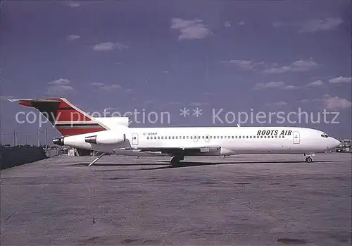 Flugzeuge Zivil Roots Air Boeing 727 214 C GOKF c n 20162 715 Kat. Flug