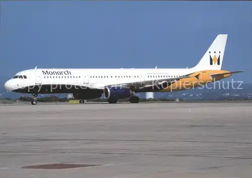 Flugzeuge Zivil Monarch Airlines A321 231 G OZBE c n 1707 Kat. Flug